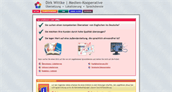 Desktop Screenshot of medien-kooperative.de